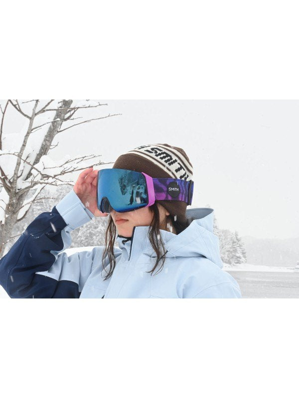 25/26モデル (E)4D MAG XL ( ハードケース＆GGLカバー＆NECK TUBE付属) #COPY CAT / CP EVERYDAY BLUE MIRROR / CP STORM BLUE SENSOR MIRROR [010276000]｜SMITH