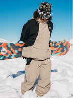 25/26モデル Men's Reserve 2L Relaxed Anorak Jacket #SUMMIT TAUPE/TRUE BLACK [302591]｜BURTON