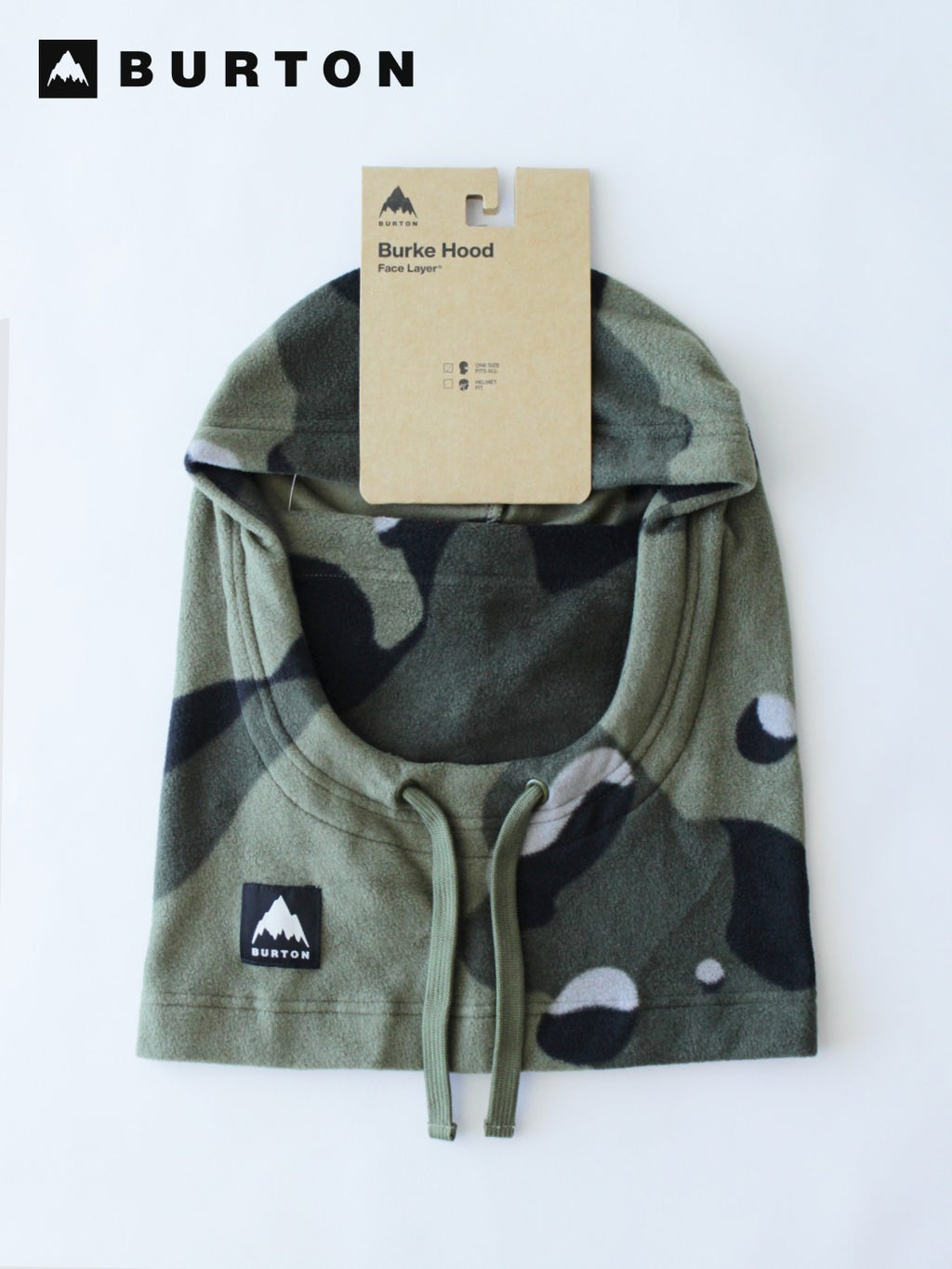 Burke Hood #Forest Moss Cookie Camo [151971]｜BURTON