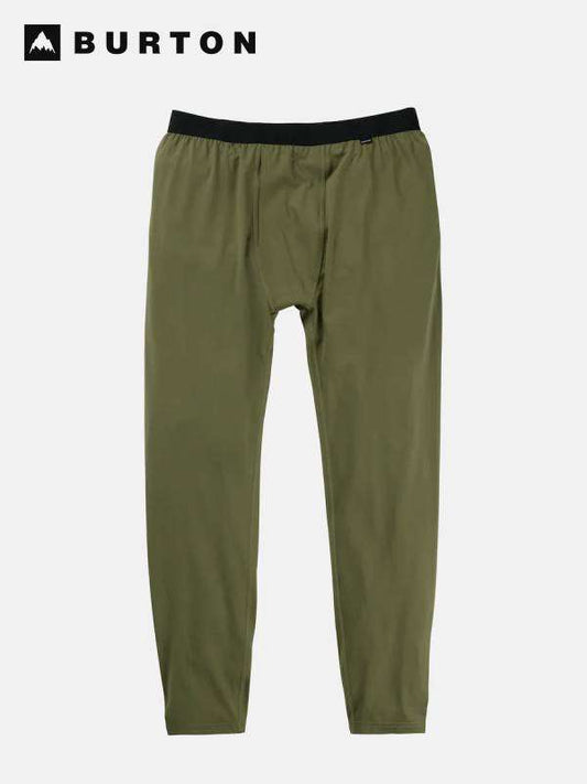 24/25モデル Men's Midweight Base Layer Pants #Forest Moss [102631]｜BURTON 【SALE_30】