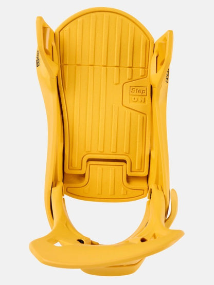 24/25モデル Men's Step On Re:Flex Snowboard Bindings #Goldenrod [172831]｜BURTON