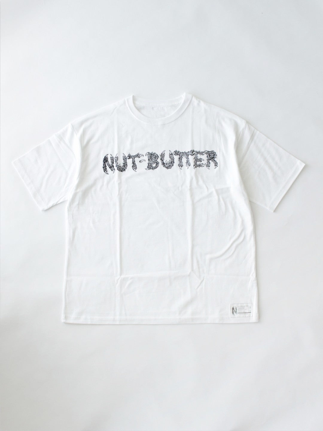NUT-BUTTER 5.6オンス ビッグシルエット Ｔ #WHITE｜NUT-BUTTER