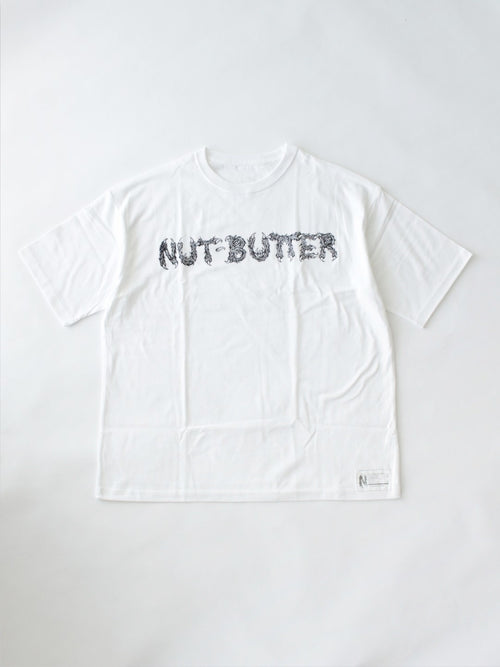 NUT-BUTTER 5.6オンス ビッグシルエット Ｔ #WHITE｜NUT-BUTTER