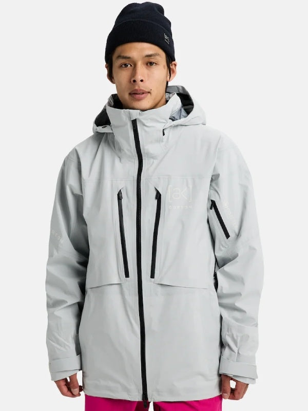 25/26モデル Men's [ak] Hover GORE‑TEX C-Knit 3L Stretch Jacket #GRAY CLOUD [100131]｜BURTON