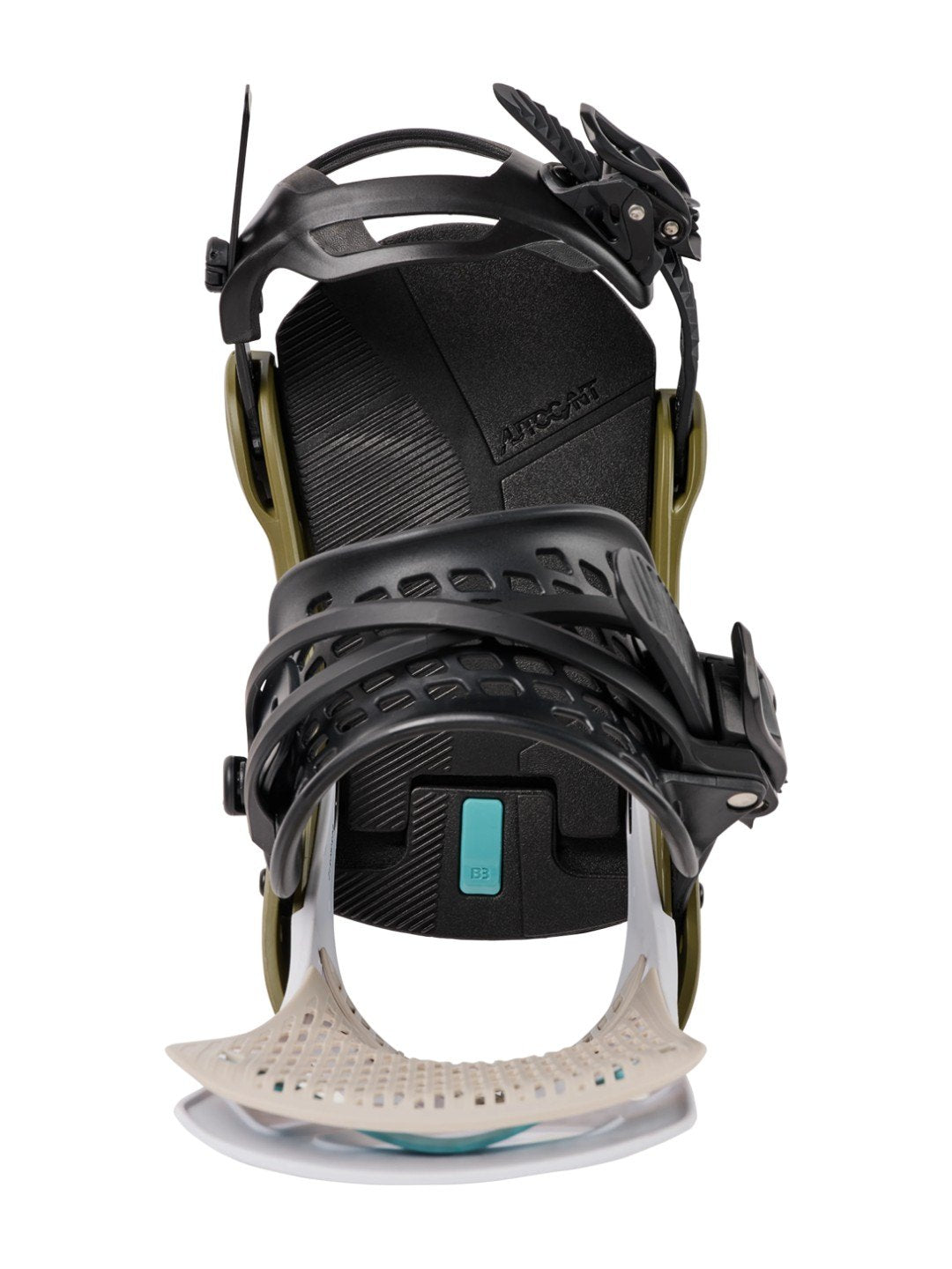 【Men】26/27モデル Men's Genesis Re:Flex Snowboard Bindings #WHITE/DRIED MOSS [105471]｜BURTON