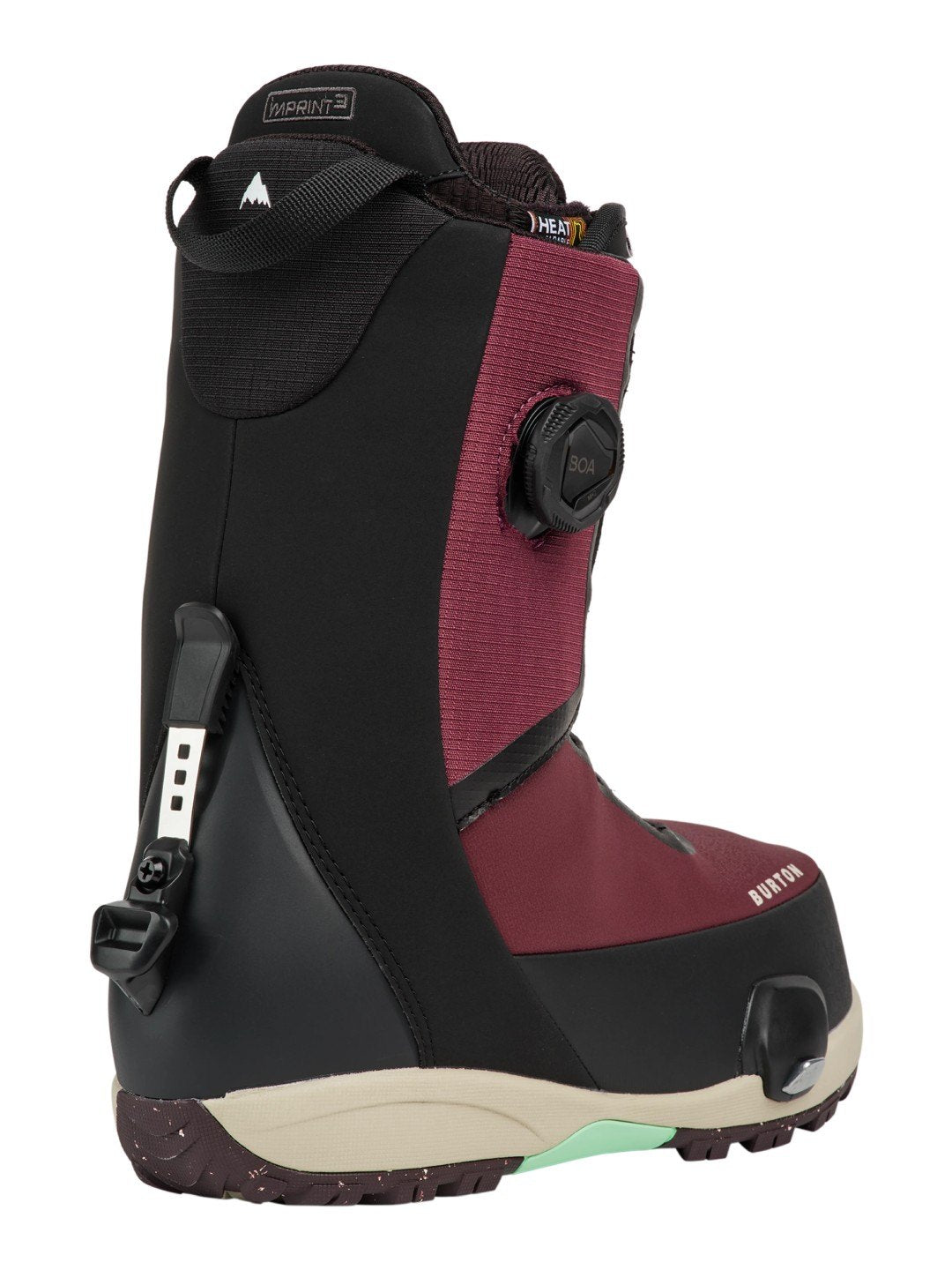 【Men】26/27モデル Men's Waverange Plus Step On Snowboard Boots Wide #RUM RAISIN [307861]｜BURTON