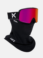 25/26モデル M6 Goggles + Bonus Lens + MFI Face Mask #Black/Perceive Sunny Red [305461]｜ANON