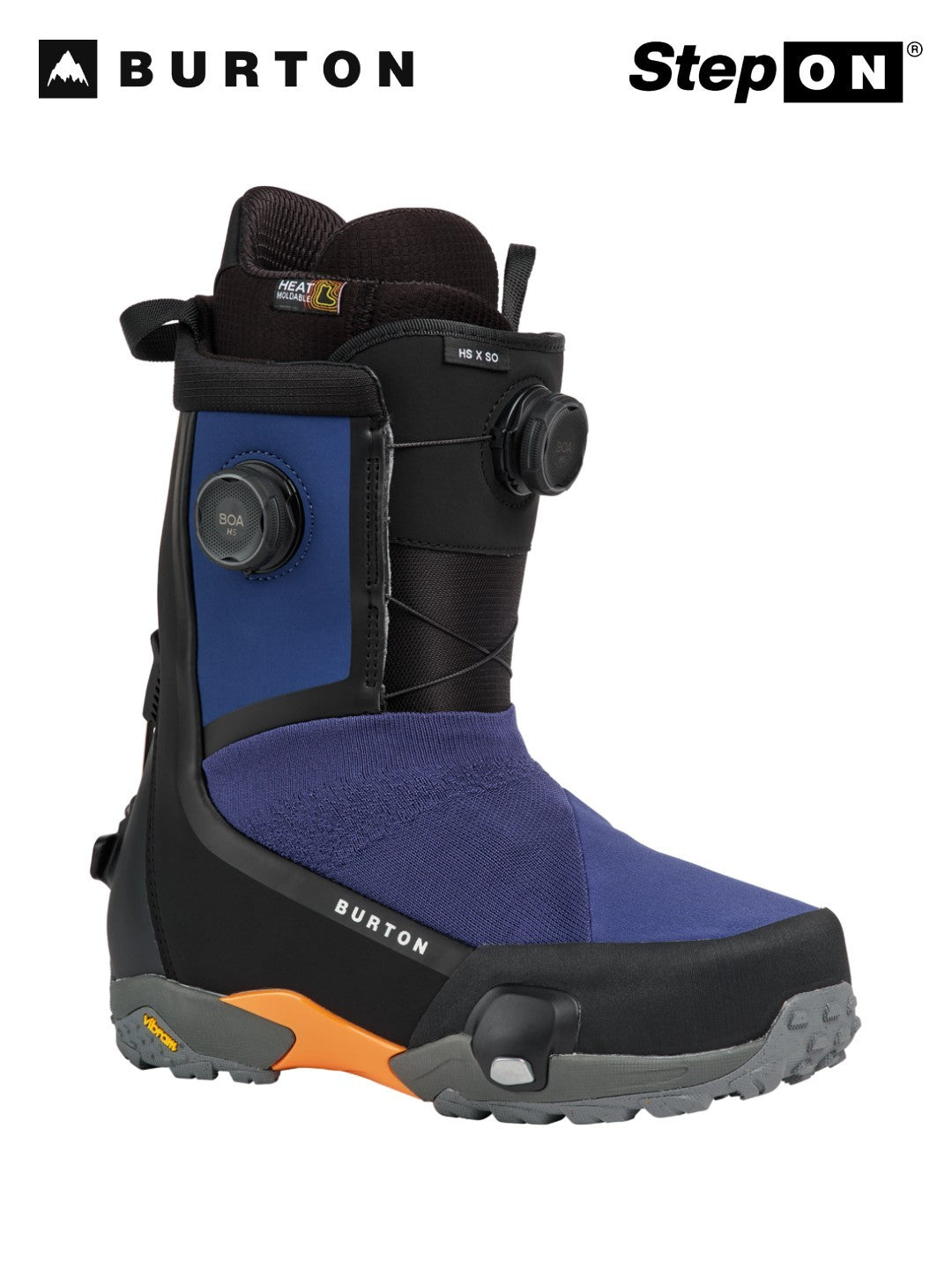 【Men】26/27モデル Men's Highshot X Step On Snowboard Boots Wide #SELVEDGE BLUE [302961]｜BURTON