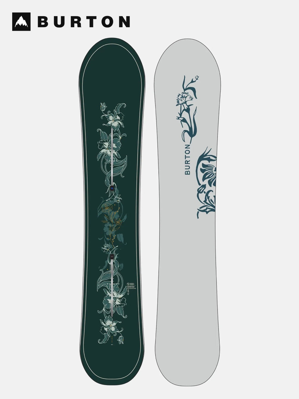 25/26モデル Counterbalance Camber Snowboard #DECO [302881] 【大型商品】｜BURTON