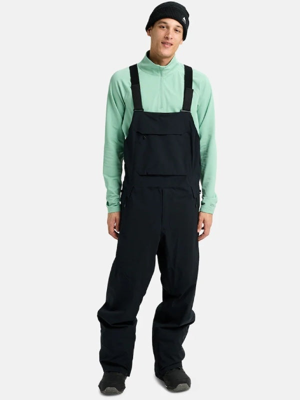 25/26モデル Men's Reserve 2L Bib Pants #TRUE BLACK [302651]｜BURTON