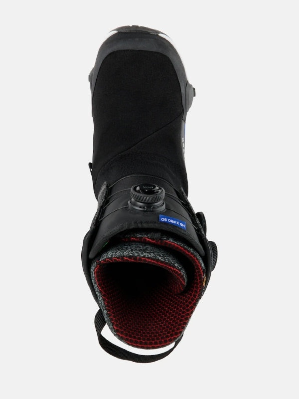 25/26モデル Men's Highshot X Pro Step On Wide Snowboard Boots #BLACK [304781]｜BURTON