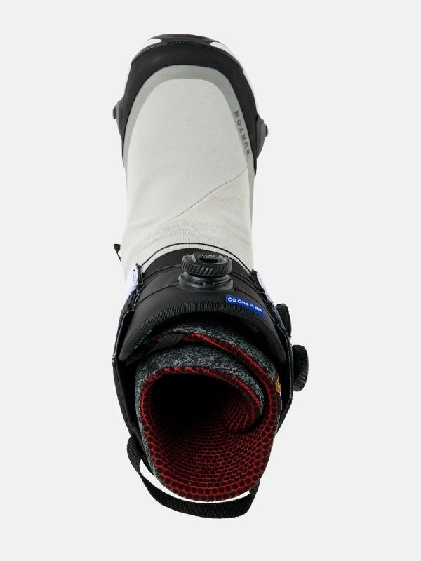 25/26モデル Men's Waverange X Pro Step On Wide Snowboard Boots #WHITE [304791]｜BURTON