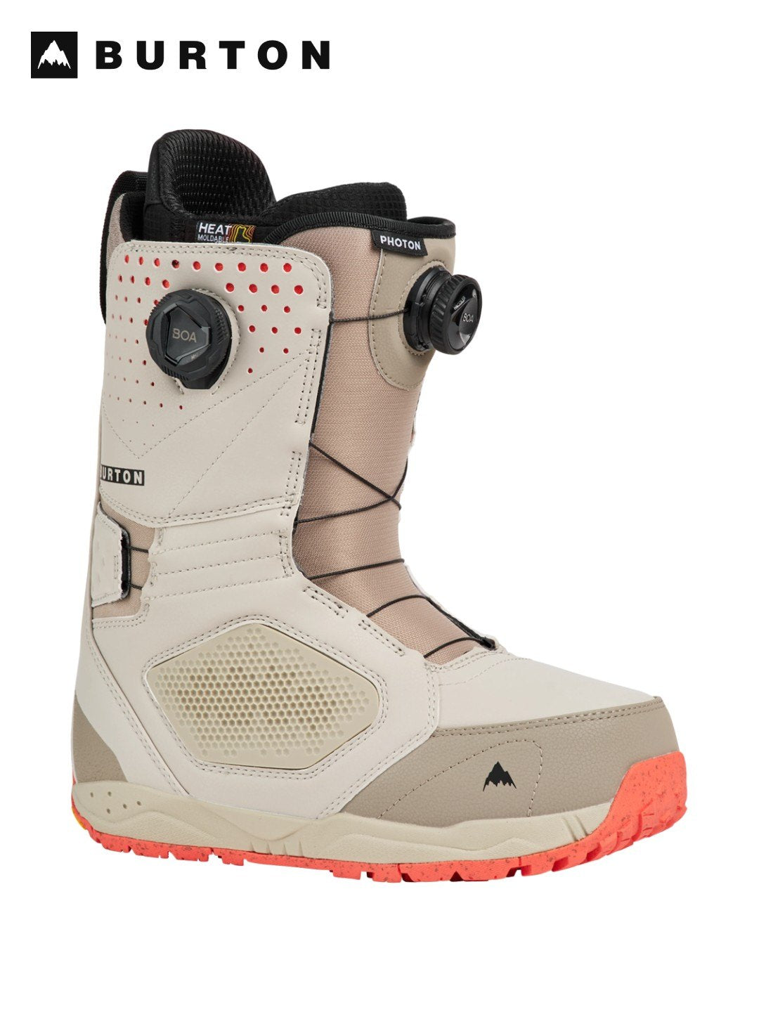 【Men】26/27モデル Men's Photon BOA Snowboard Boots Wide #CHINCHILLA GRAY [150861]｜BURTON