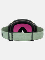 25/26モデル M4 Goggles (Cylindrical) + Bonus Lens + MFI Face Mask #Soft Sage/Perceive Sunny Onyx [203541]｜ANON