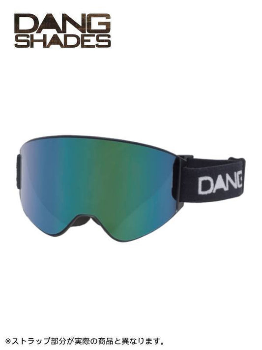 24/25モデル ON LOCK JP #Matte Black/Polarized Green Mirror [vidgg25OL002]｜DANG SHADES