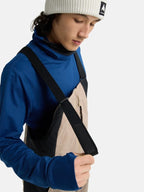25/26モデル Men's Reserve 2L Relaxed Bib Pants #SUMMIT TAUPE/TRUE BLACK [302691]｜BURTON