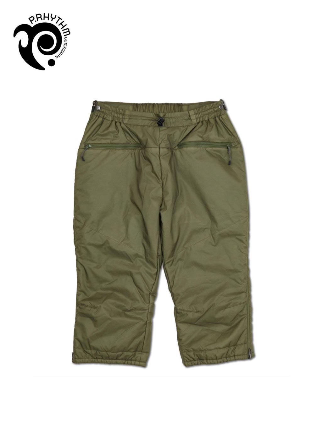 25/26モデル INSULATION HALF ZIP PANTS #STONE GRAY [PRM-26445]｜P.RHYTHM