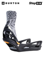 【Men】26/27モデル Men's Step On X Re:Flex Snowboard Bindings #BLACK [222841]｜BURTON