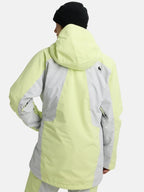 25/26モデル Men's Reserve 2L 3-In-1 Jacket #GLOW YELLOW GREEN/GRAY CLOUD [304841]｜BURTON