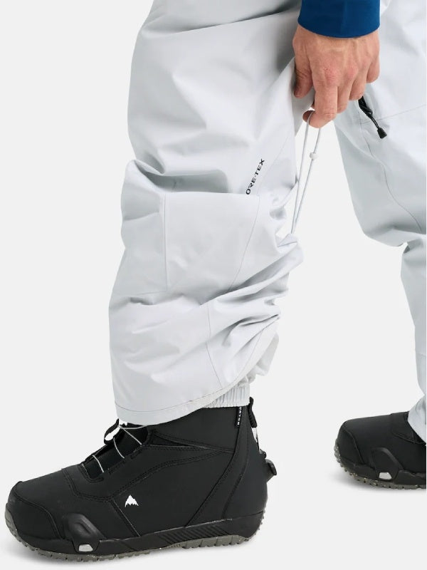 25/26モデル Men's Reserve GORE-TEX 2L Bib Pants #GRAY CLOUD [302451]｜BURTON