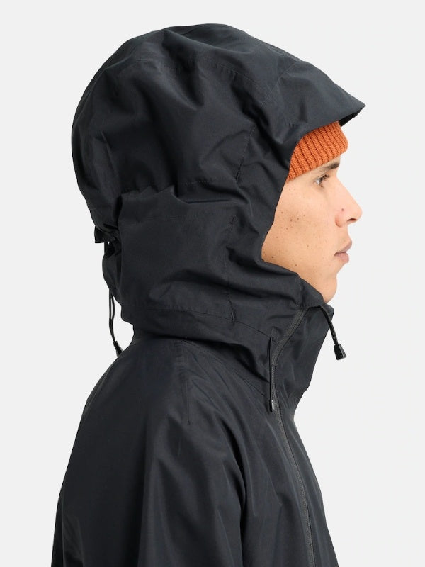 25/26モデル Men's Reserve 2L Relaxed Anorak Jacket #TRUE BLACK [302591]｜BURTON