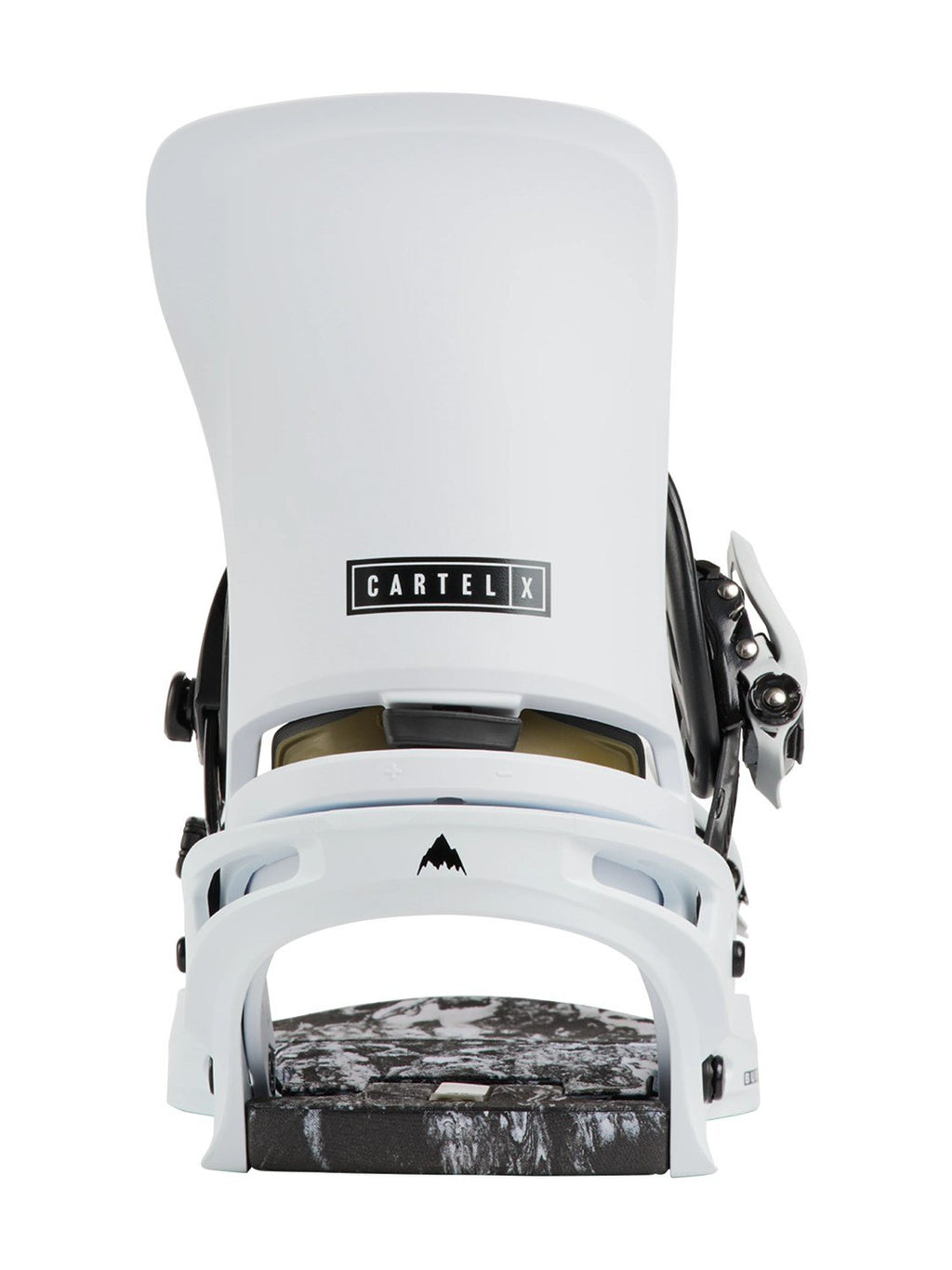 【Men】26/27モデル Men's Cartel X Re:Flex Snowboard Bindings #WHITE [222301]｜BURTON