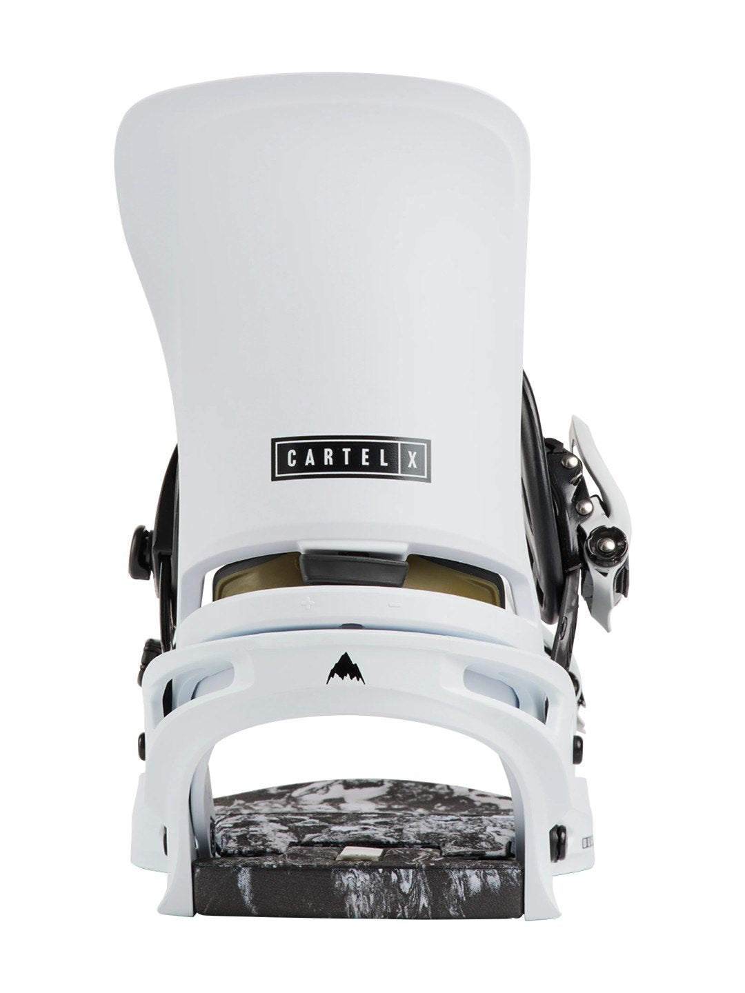 【Men】26/27モデル Men's Cartel X Re:Flex Snowboard Bindings #WHITE [222301]｜BURTON