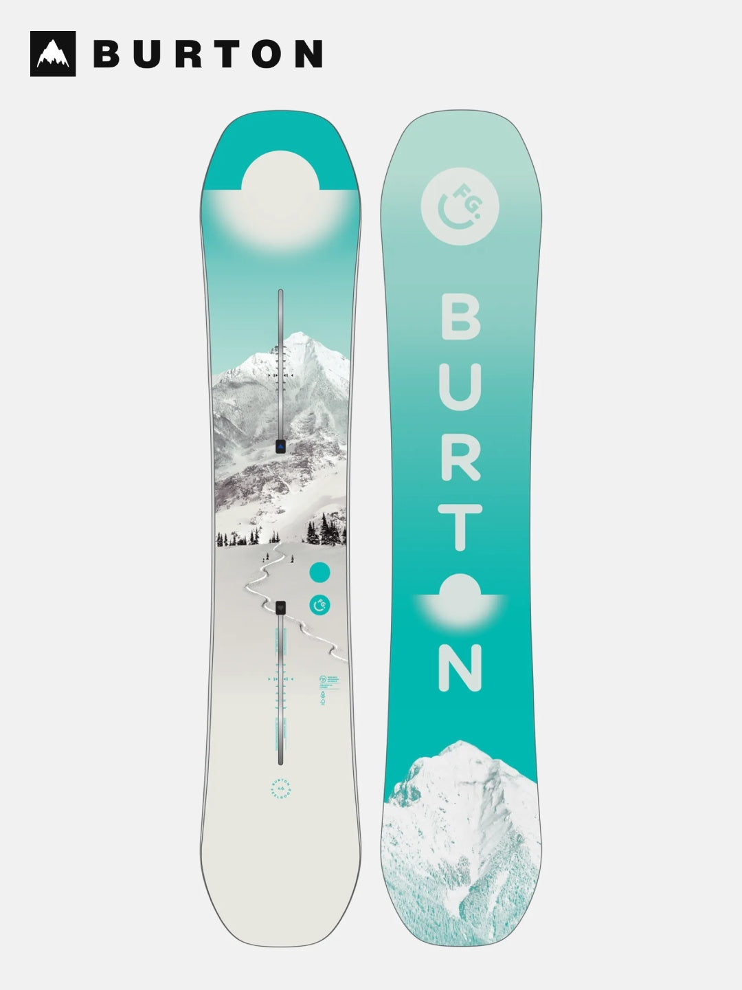 25/26モデル Women's Feelgood Snowboard #FIRST TRACKS [106911] 【大型商品】｜BURTON