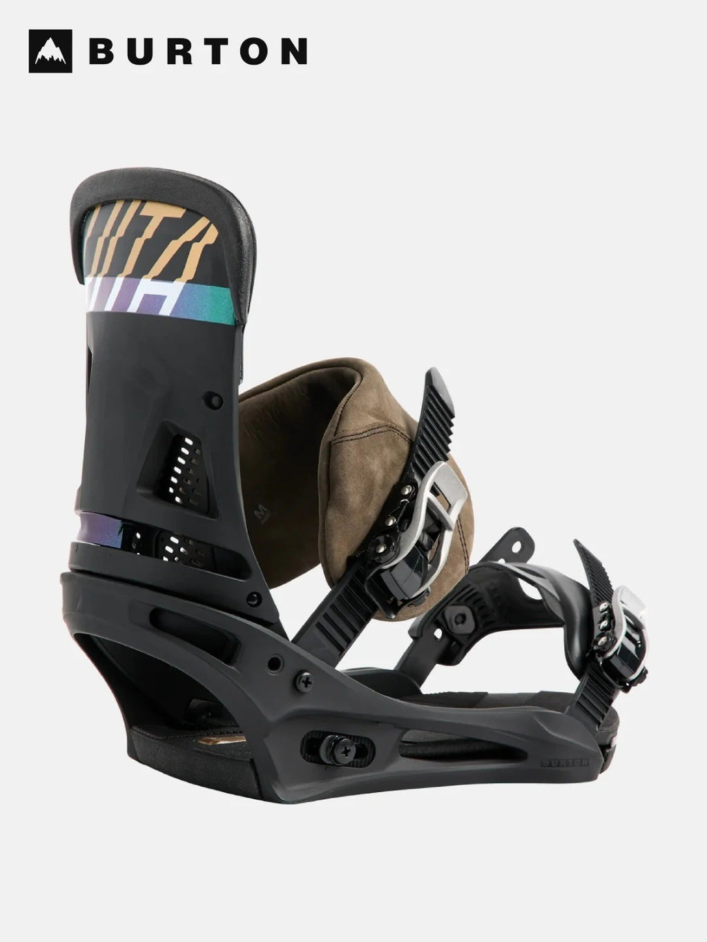 25/26モデル Men's Malavita Re:Flex Snowboard Bindings  #Black  [105491]｜BURTON