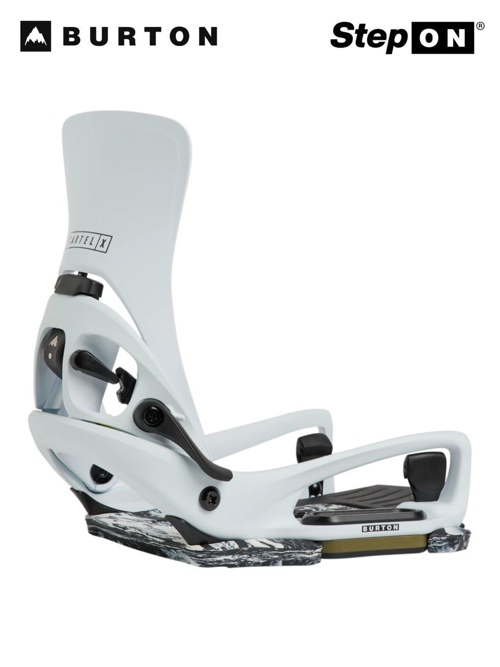 【Men】26/27モデル Men's Step On Cartel X EST Snowboard Bindings #WHITE [303041]｜BURTON