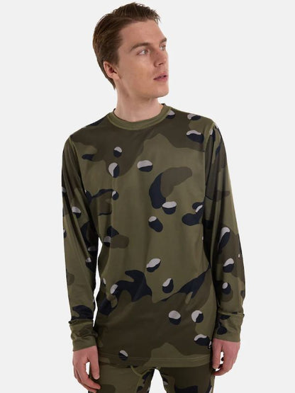 23/24モデル MDWT Base Layer Crew #Forest Moss C Camo [102571]｜BURTON