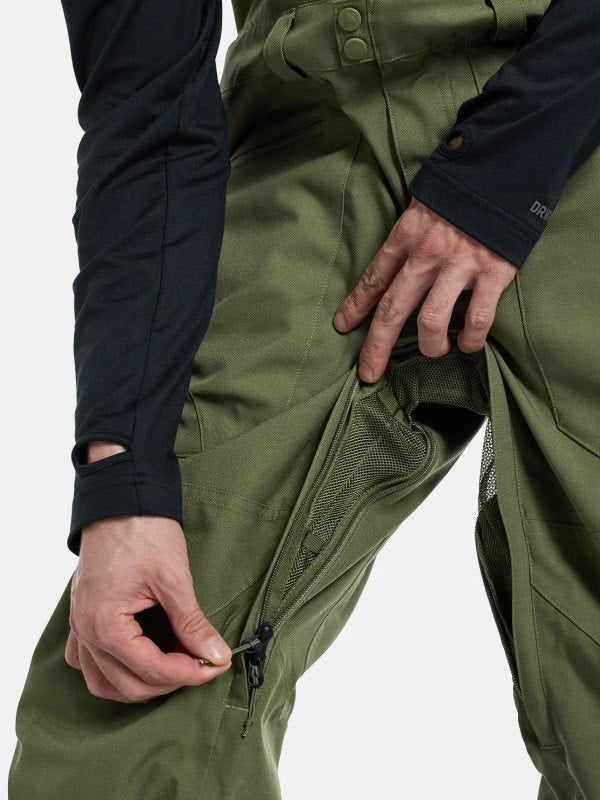 24/25モデル Reserve 2L Bib Pants #Forest Moss [150031]｜BURTON