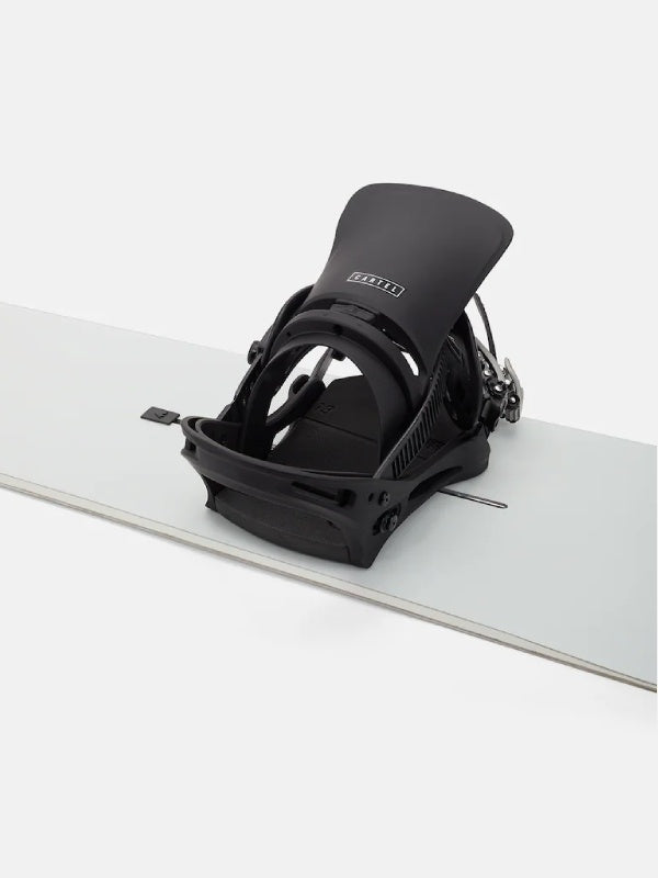 25/26モデル Men's Cartel Re:Flex Snowboard Bindings #BLACK [105391]｜BURTON