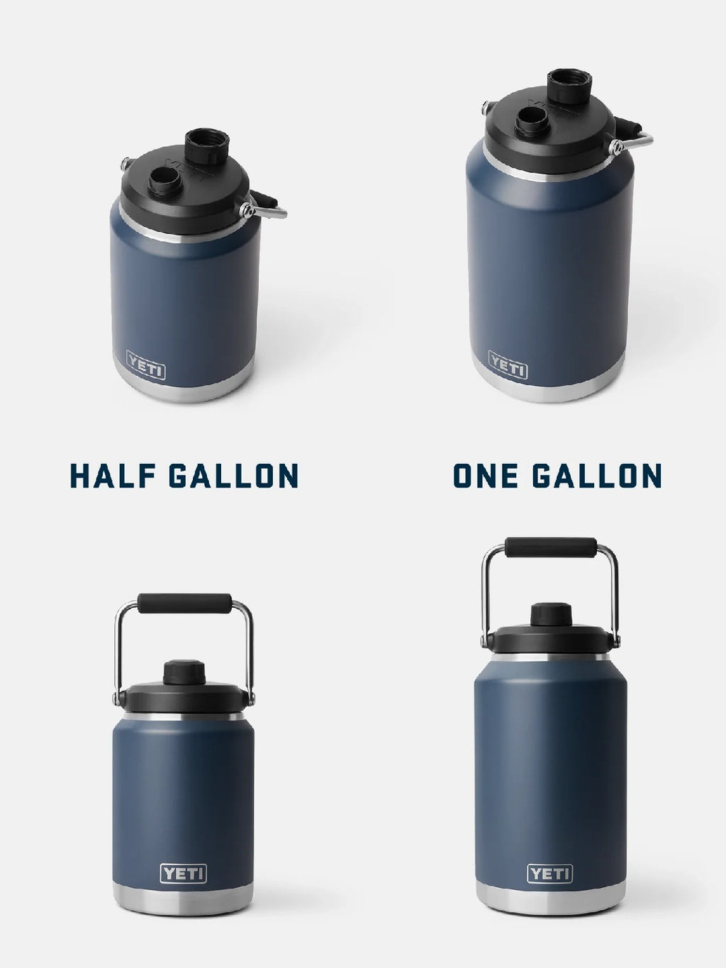 Rambler Half Gallon Jug #NAVY [21070140015]｜YETI