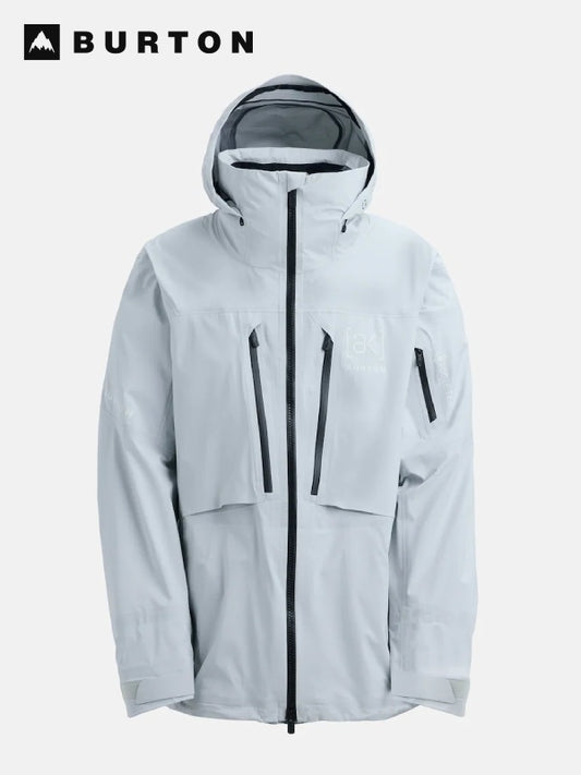 25/26モデル Men's [ak] Hover GORE‑TEX C-Knit 3L Stretch Jacket #GRAY CLOUD [100131]｜BURTON