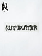 NUT-BUTTER ロゴ 転写ステッカー #BLACK｜NUT-BUTTER