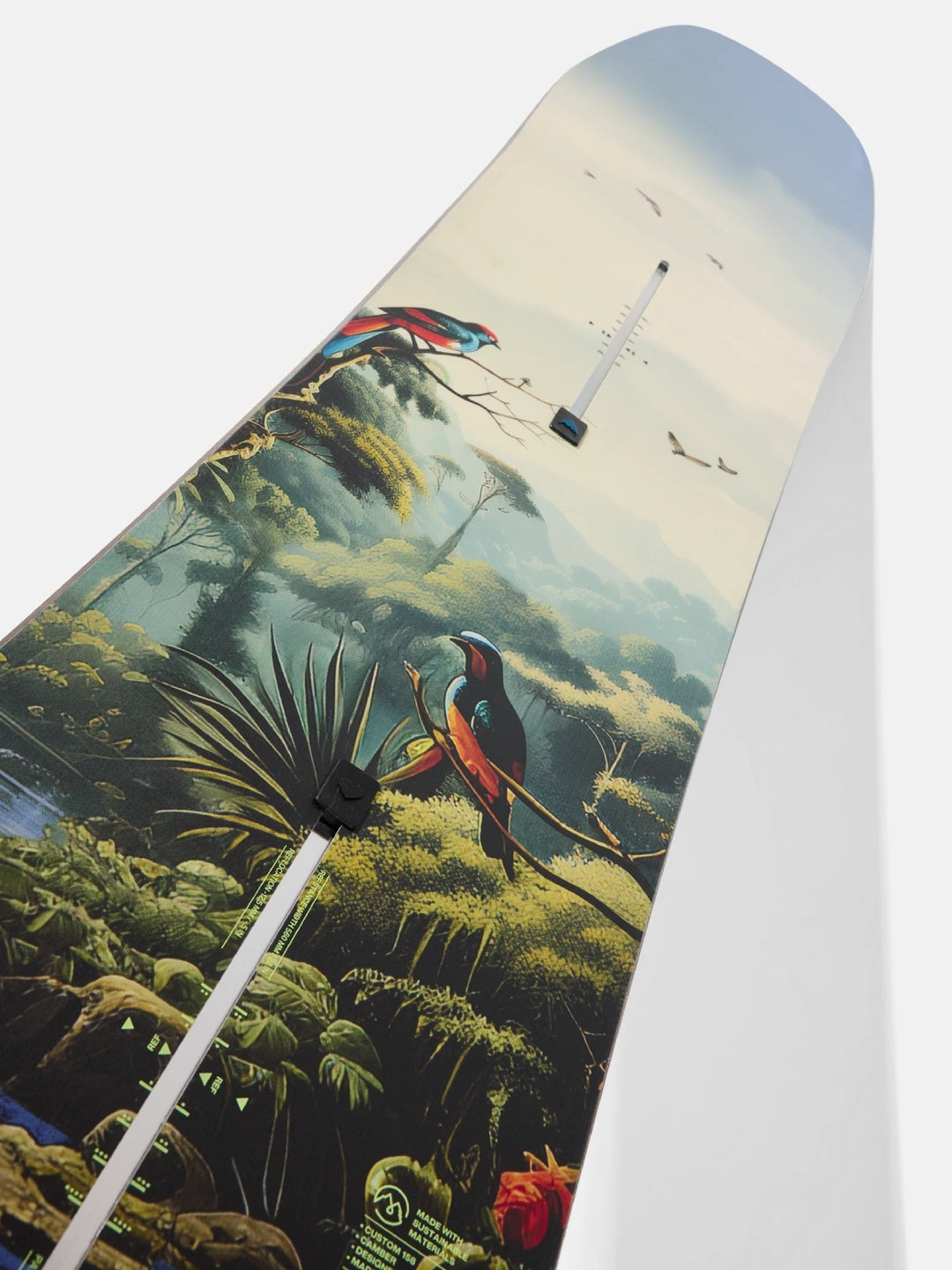 25/26モデル Men's Custom Camber Snowboard #JUNGLE [106881] 【大型商品】｜BURTON