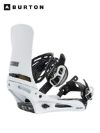 【Men】26/27モデル Men's Cartel X Re:Flex Snowboard Bindings #WHITE [222301]｜BURTON