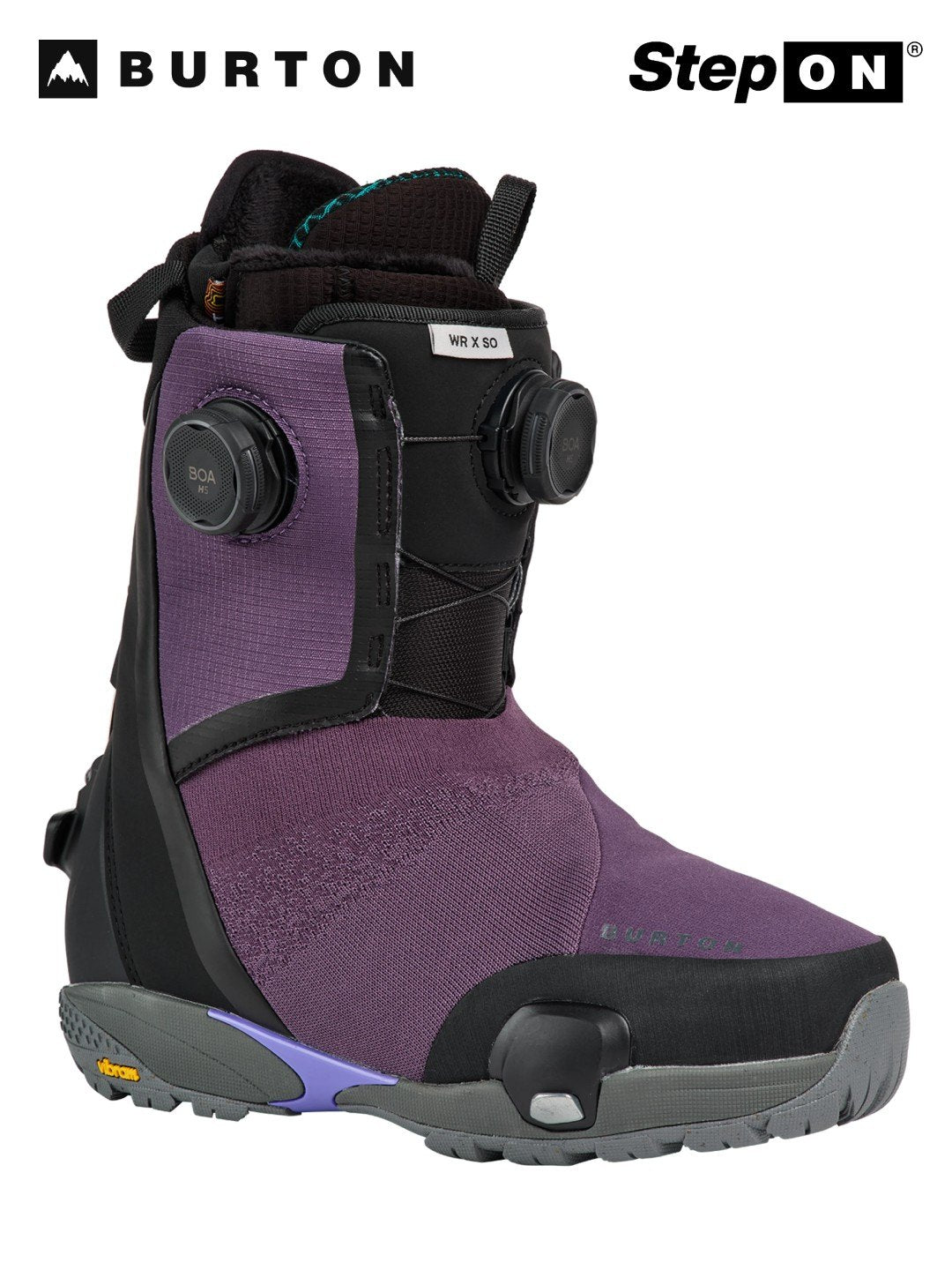 【Women】26/27モデル Women's Waverange X Step On Snowboard Boots Wide #NIGHTSHADE PURPLE [302991]｜BURTON