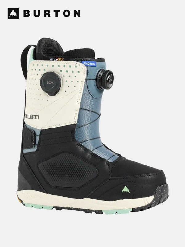 25/26モデル Men's Photon BOA Wide Snowboard Boots #BLACK/MULTI [150861]｜BURTON