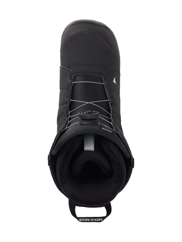 24/25モデル Men's Burton Moto BOA Wide Snowboard Boots #Black [214251]｜BURTON