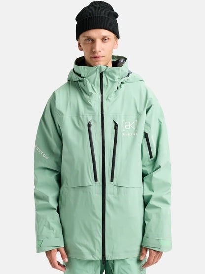 25/26モデル Men's [ak] Hover GORE‑TEX C-Knit 3L Stretch Jacket #SOFT SAGE [100131]｜BURTON