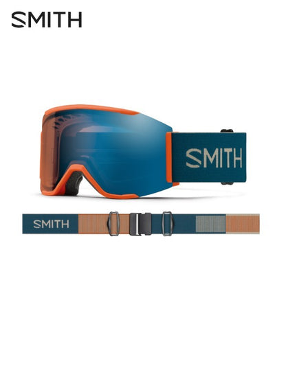 24/25モデル SQUAD MAG #RUST / CP PRO PHOTOCHROMIC BLUE MIRROR / CP STORM AMBER [01027504]｜SMITH