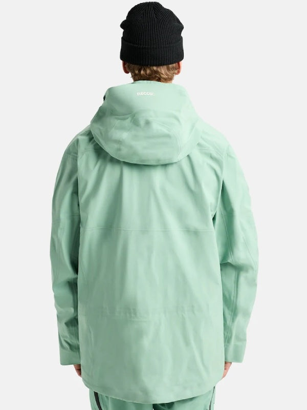 25/26モデル Men's [ak] Hover GORE‑TEX C-Knit 3L Stretch Jacket #SOFT SAGE [100131]｜BURTON