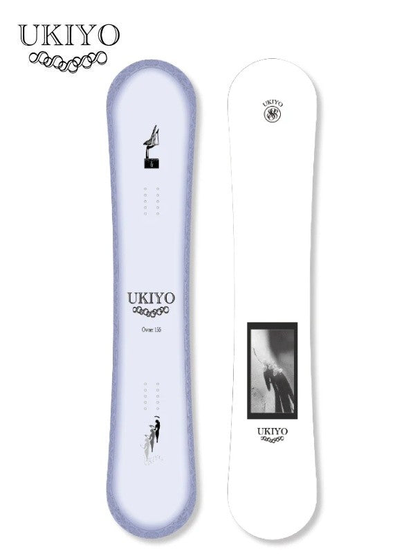 24/25モデル Owner. 155 #WHITE 【大型商品】｜Ukiyo Snowboard