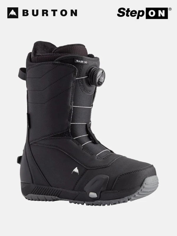 24/25モデル Men's Ruler Step On Snowboard Boots #Black [172871]｜BURTON