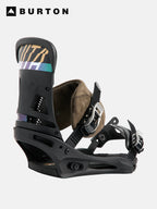 25/26モデル Men's Malavita Re:Flex Snowboard Bindings #Black [105491]｜BURTON