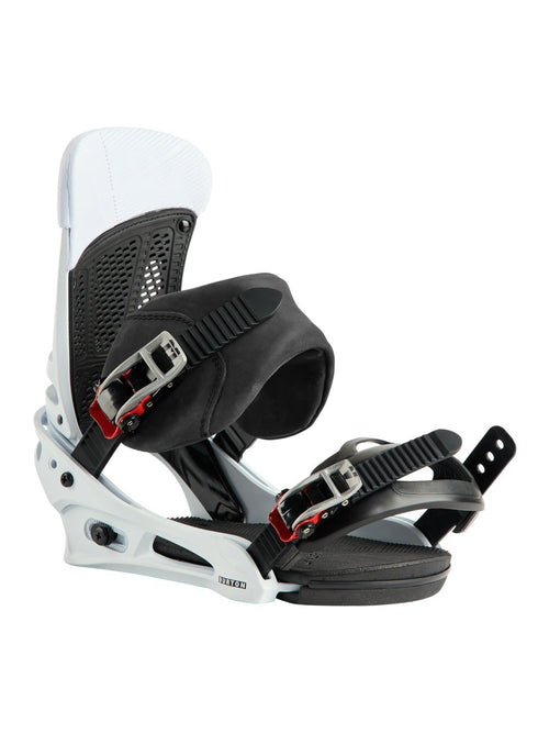 【Men】26/27モデル Men's Malavita X Snowboard Bindings #BLACK/WHITE [311851]｜BURTON