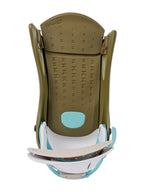 【Men】26/27モデル Men's Step On Genesis Re:Flex Snowboard Bindings #WHITE/DRIED MOSS [229601]｜BURTON