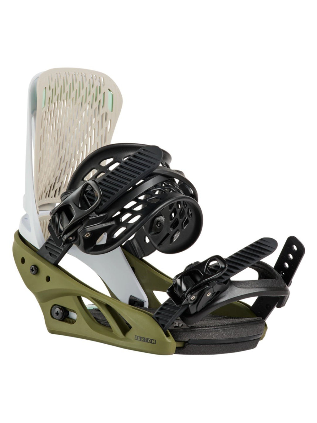 【Women】26/27モデル Women's Escapade Re:Flex Snowboard Bindings #WHITE/DRIED MOSS [105431]｜BURTON